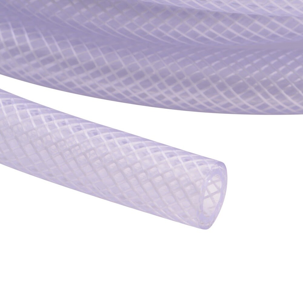 Eastman 98627 3/8 in ID x 5/8 in OD x 20 ft Clear Reinforced Braided Vinyl Tubing - 2