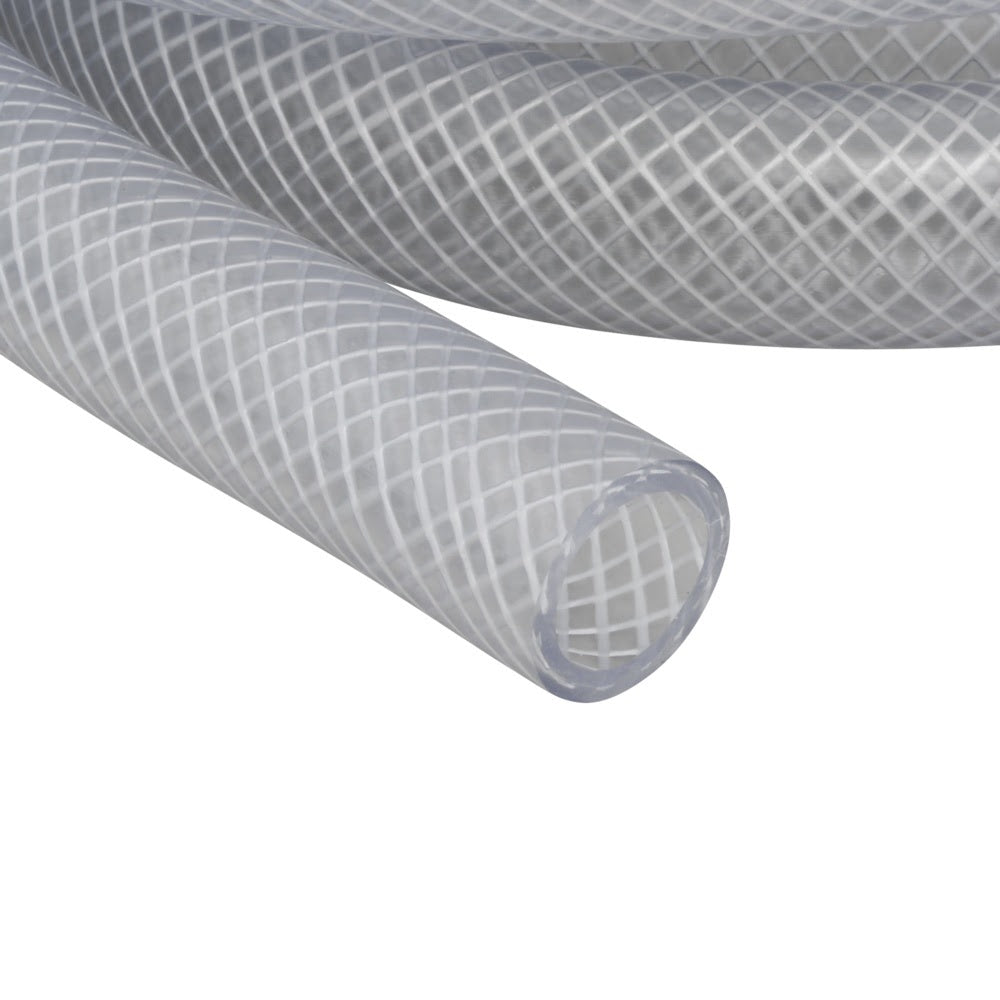 Eastman 98630 3/4 in. ID x 1 in. OD x 10 ft. Clear Reinforced Braided Vinyl Tubing - 2