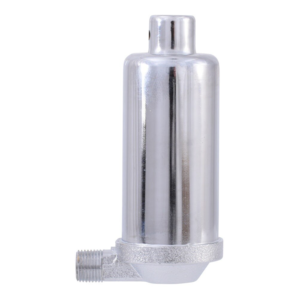 Eastman EZ-20371 1/8 in. Angle MIP Chrome Plated Brass Radiator Air Valve - 2