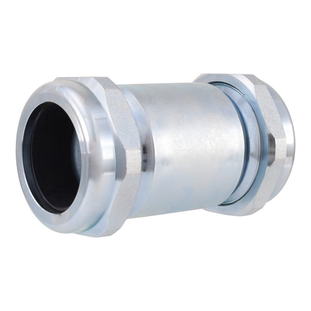 Eastman EZ-20570 1-1/2 in IPS x 5 in Long Pattern Galvanized Steel Compression Coupling