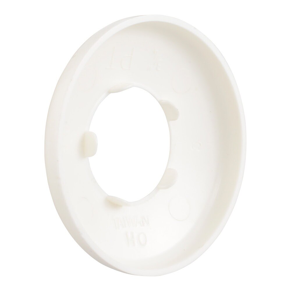 Eastman EZ-25724 3/4 in. IPS White Plastic Sure Grip Escutcheon Flange