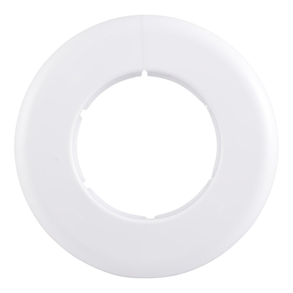 Eastman EZ-25765 2 in. IPS Plastic Split Escutcheon Sure Grip Flange White - 2