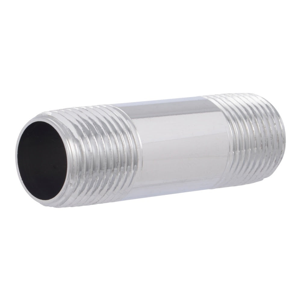 Eastman EZ-25865 1/2 in. IPS x 2-1/2 in. Chrome Plated Brass Pipe Nipple