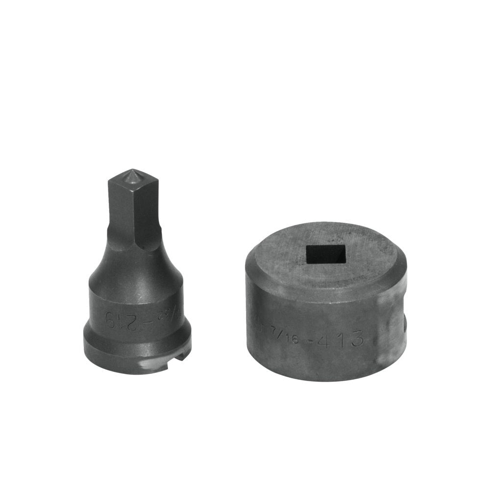 Edwards ED9-PDSQ13/32 13/32" Square Punch & Die Set with Key-Way