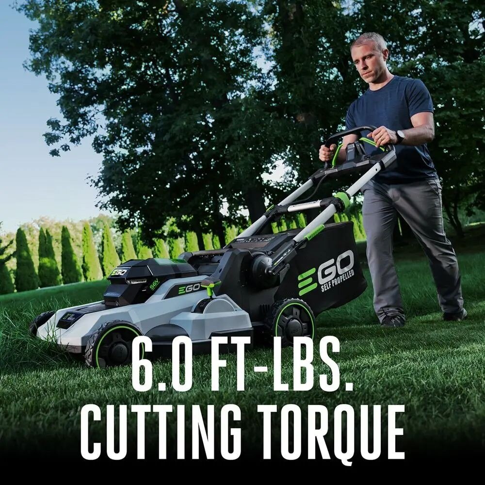 EGO LM2114SP New 21" Brushless Self Propelled Mower With Dual Toggle Kit (6.0Ah, 320W Charger) - 6