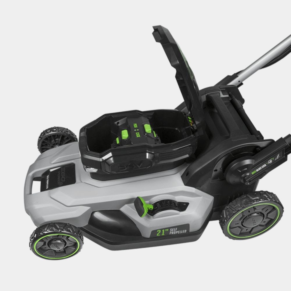 EGO LM2142SP 21" Poly Deck Dual-port SP Lawn Mower Kit (550W Charger, 2*5.0Ah) - 3