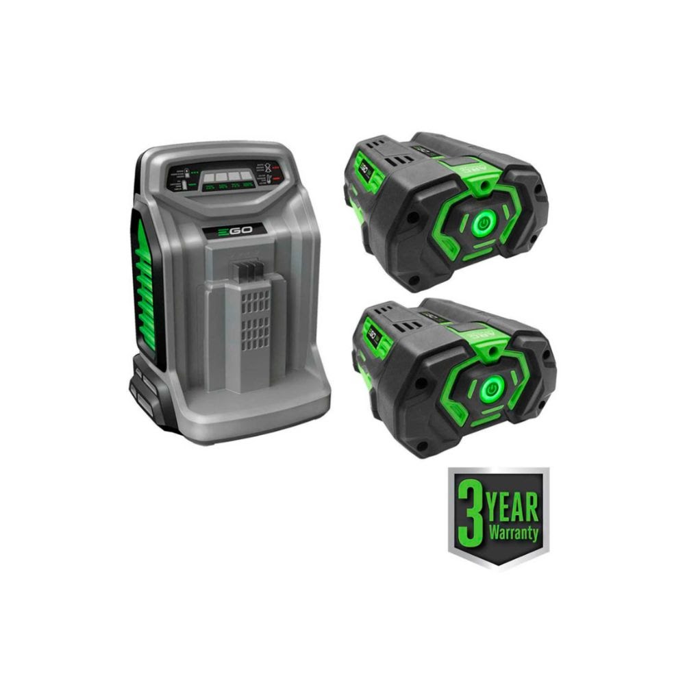 EGO LM2142SP 21" Poly Deck Dual-port SP Lawn Mower Kit (550W Charger, 2*5.0Ah) - 4