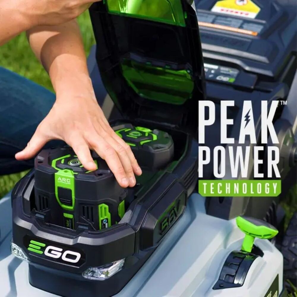 EGO LM2142SP 21" Poly Deck Dual-port SP Lawn Mower Kit (550W Charger, 2*5.0Ah) - 5