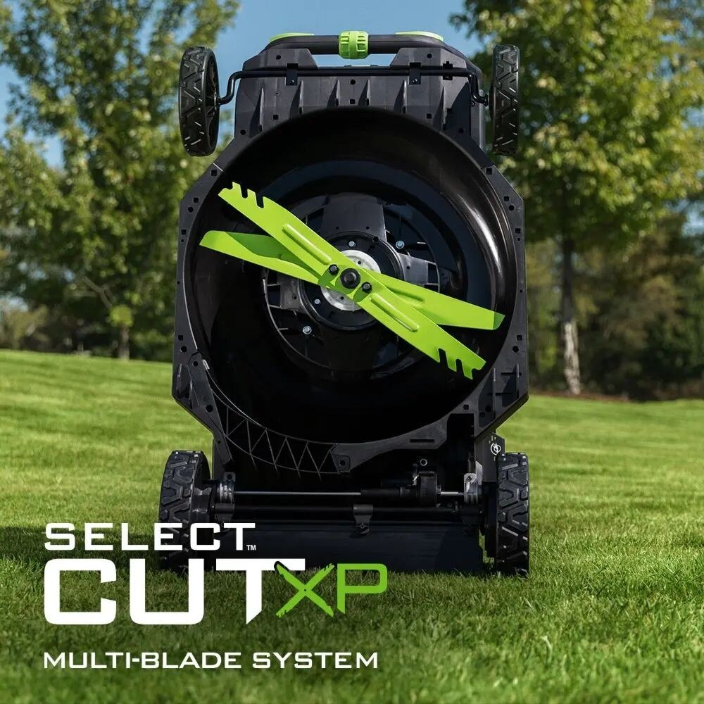 EGO LM2156SP 21" SELECT CUT Flagship SP lawn mower kit (G3 10.0Ah Battery, 700W charger, 1200W motor) - 6