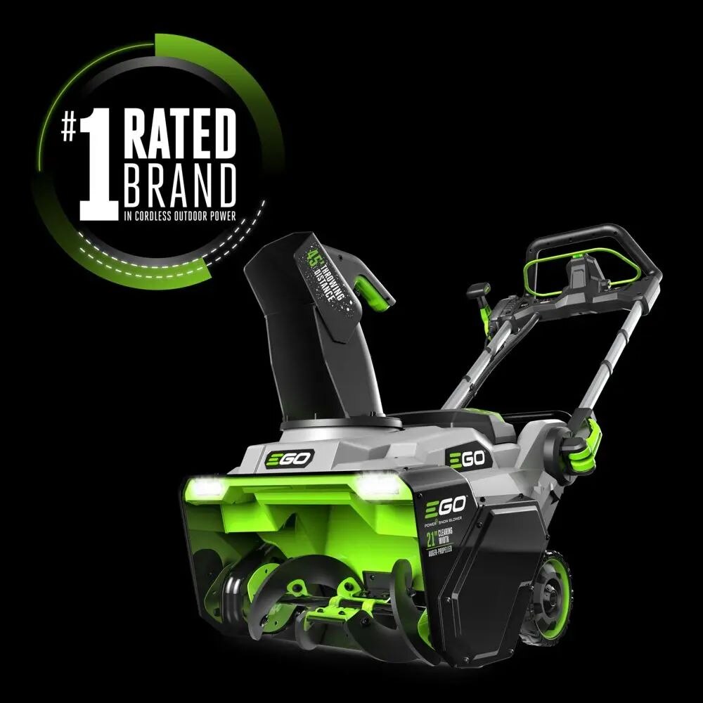 EGO SNT2125AP 21" Single Stage Auger Propelled Snow Blower Kit (2*7.5Ah battery, CH2800D dual-port charger) - 6