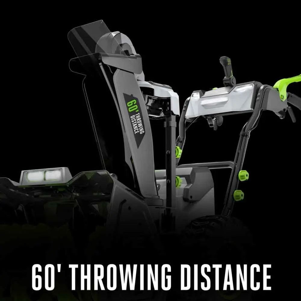 EGO SNT2807 28" 2-stage snow blower Kit (2x 12.0Ah battery+ 560W dual port charger) - 5