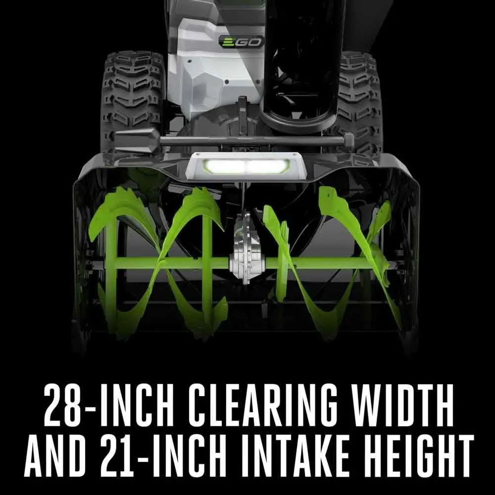 EGO SNT2807 28" 2-stage snow blower Kit (2x 12.0Ah battery+ 560W dual port charger) - 9