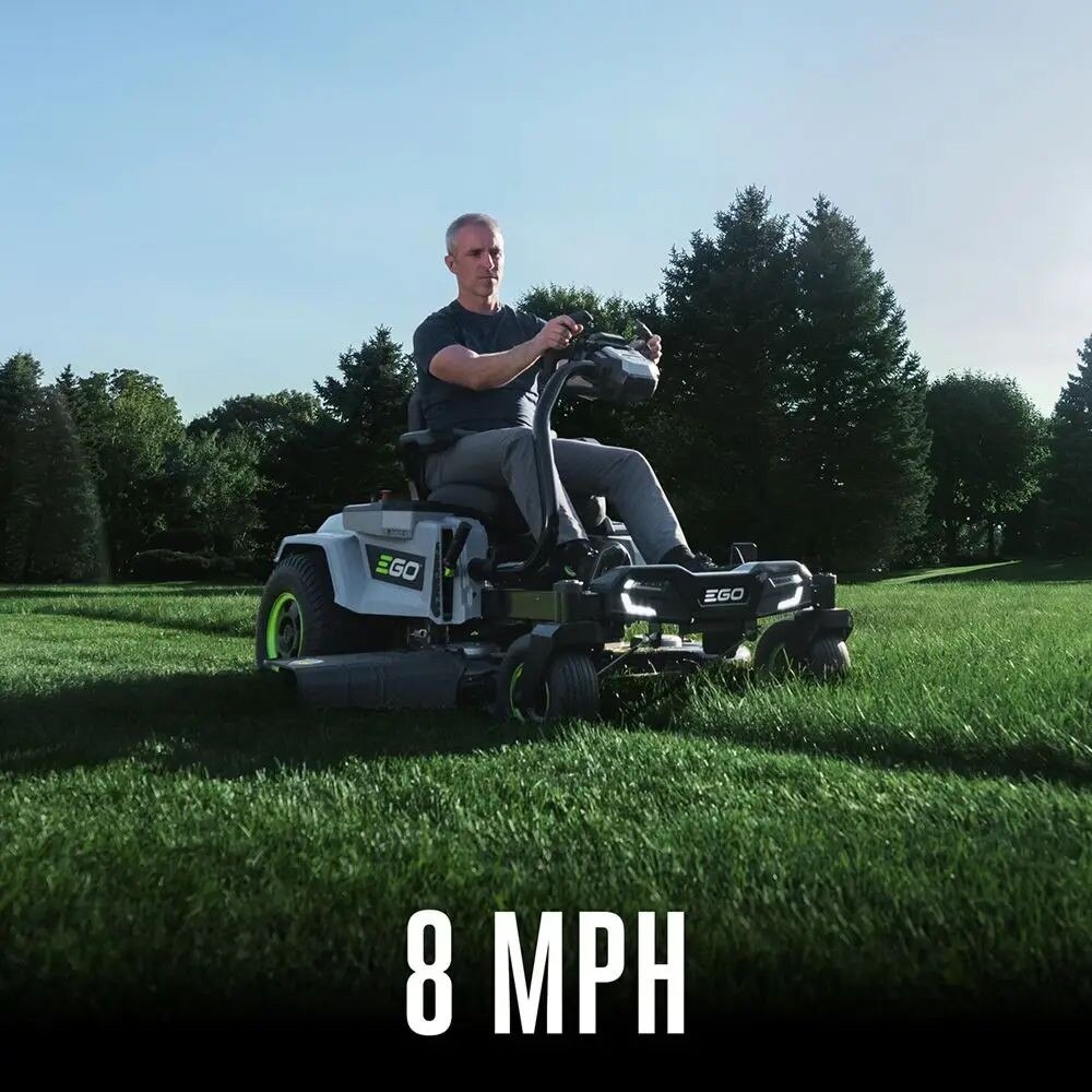 EGO ZT4205S 42" Zero Turn Riding Mower Kit W/ E-Steer (4*4P 12Ah, 1600W Charger) - 7