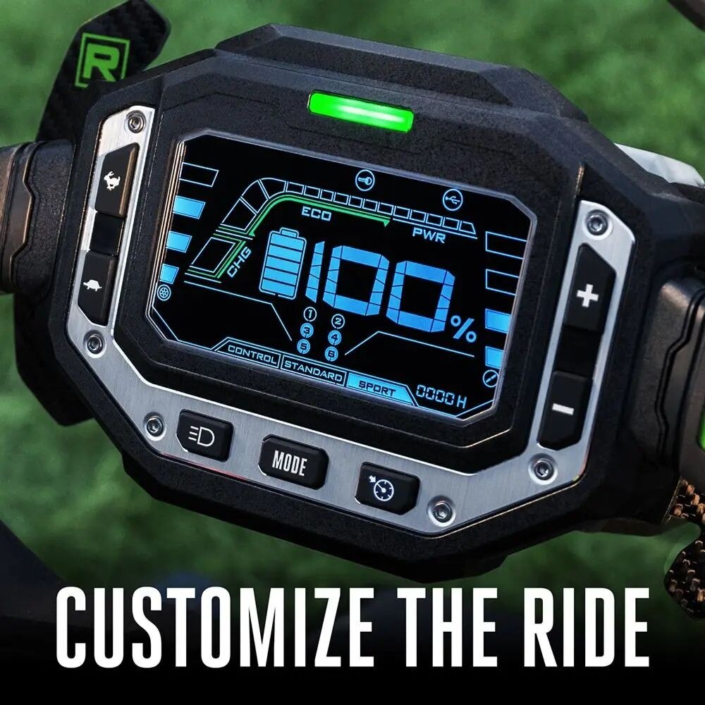 EGO ZT4205S 42" Zero Turn Riding Mower Kit W/ E-Steer (4*4P 12Ah, 1600W Charger) - 8