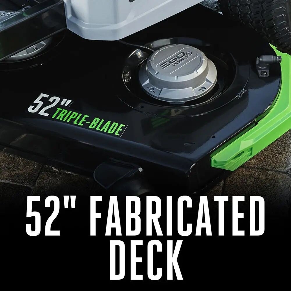 EGO ZT5207L 52"  Zero Turn Riding Mower Kit W/ Lap Bar (6*4P 12Ah, 1600W Charger) - 5