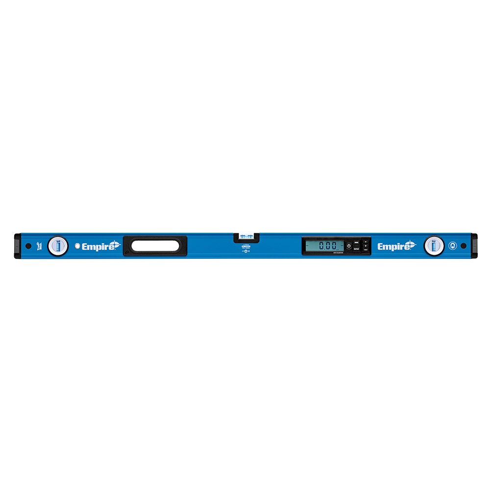 Empire Level em105.48 48" True Blue Magnetic Digital Box Level with Case - 3
