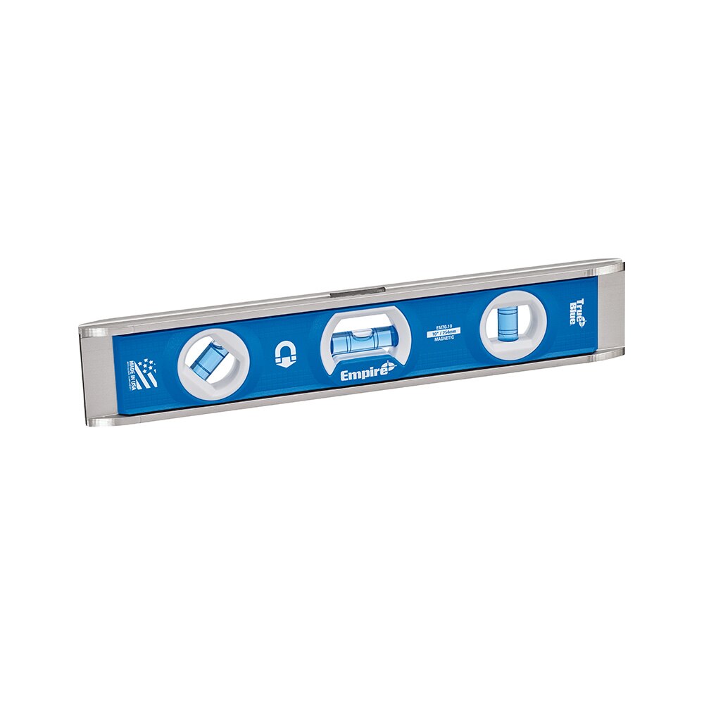 Empire Level EM70.10 10" TRUE BLUE Rare Earth Magnetic Torpedo Level