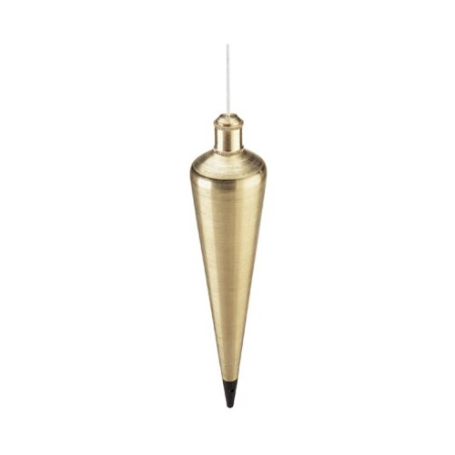 Empire Level 916BR 16 oz. brass plumb bob