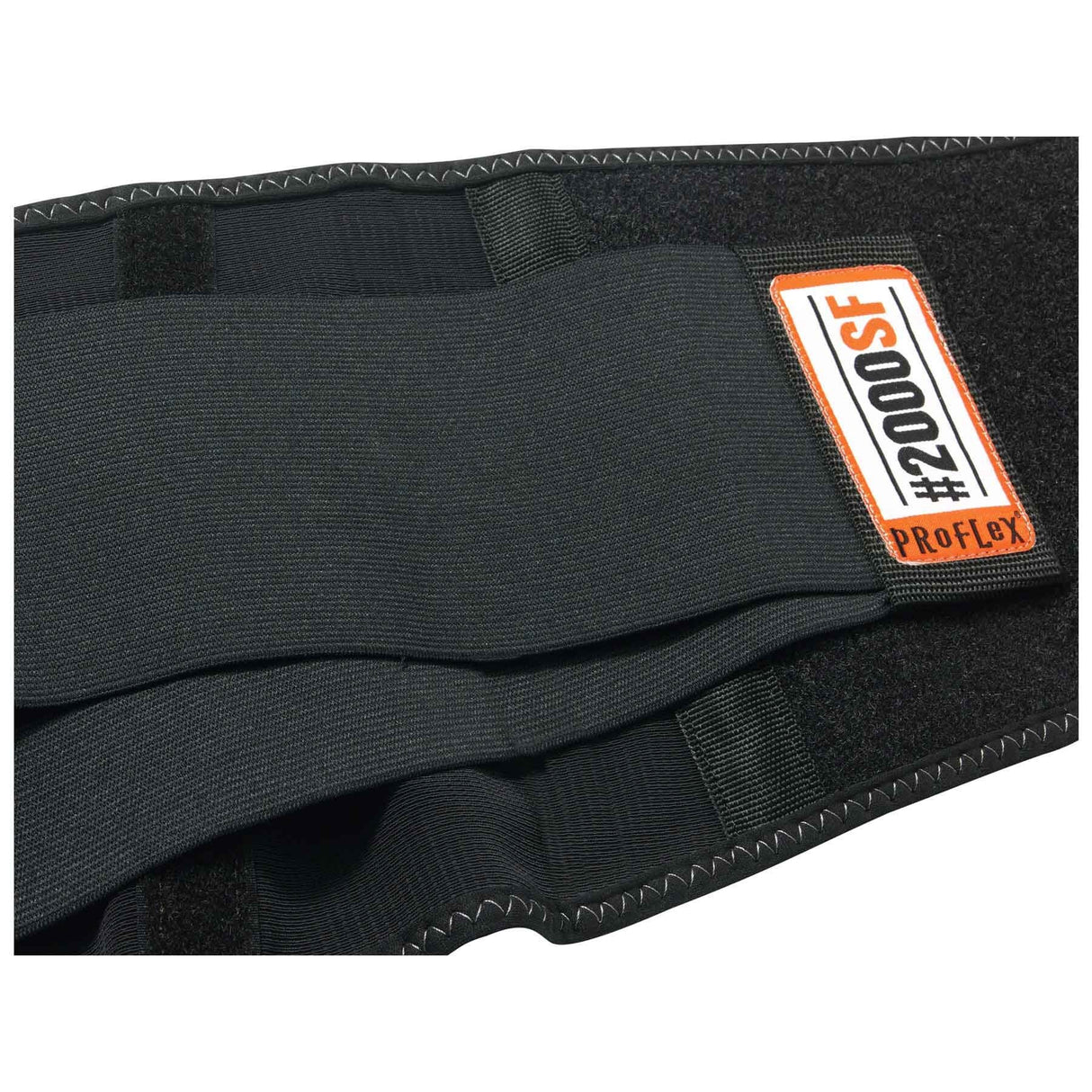 Ergodyne 11282 ProFlex 2000SF High-Performance Spandex Back Support, Small, Black