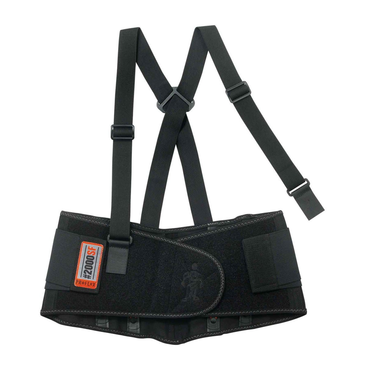 Ergodyne 11283 ProFlex 2000SF High-Performance Spandex Back Support, Medium, Black - 3