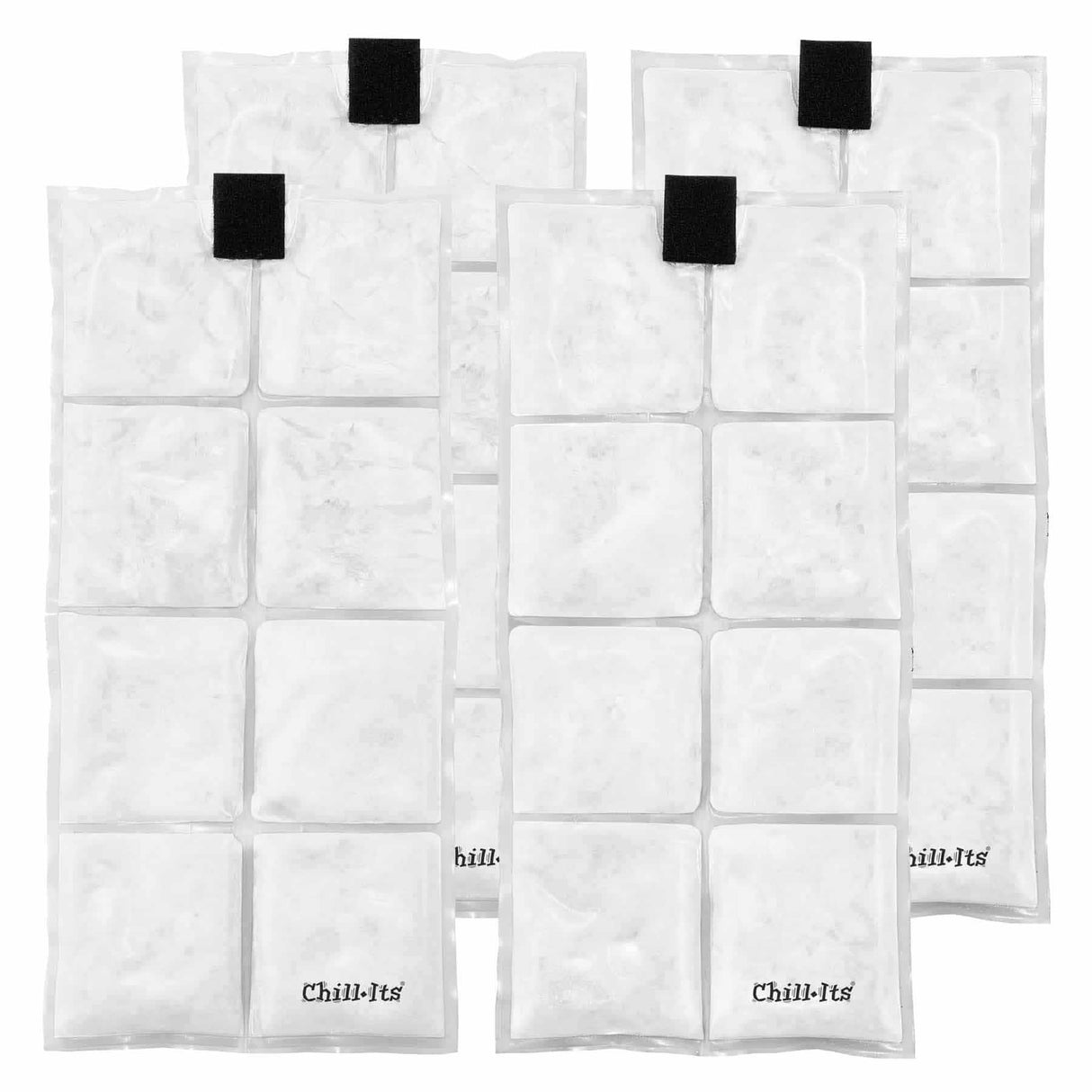 Ergodyne 12120 6250 Clear Lightweight Phase Change Cooling Packs 4-Pack