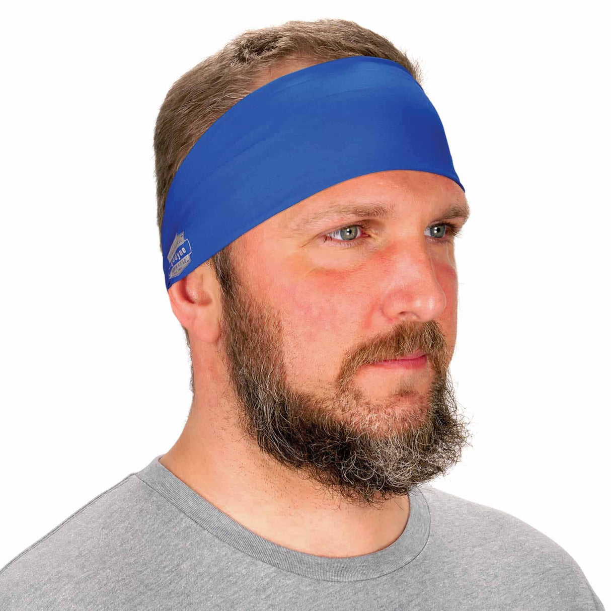 Ergodyne 12701 6634 Blue Cooling Headband - Performance Knit