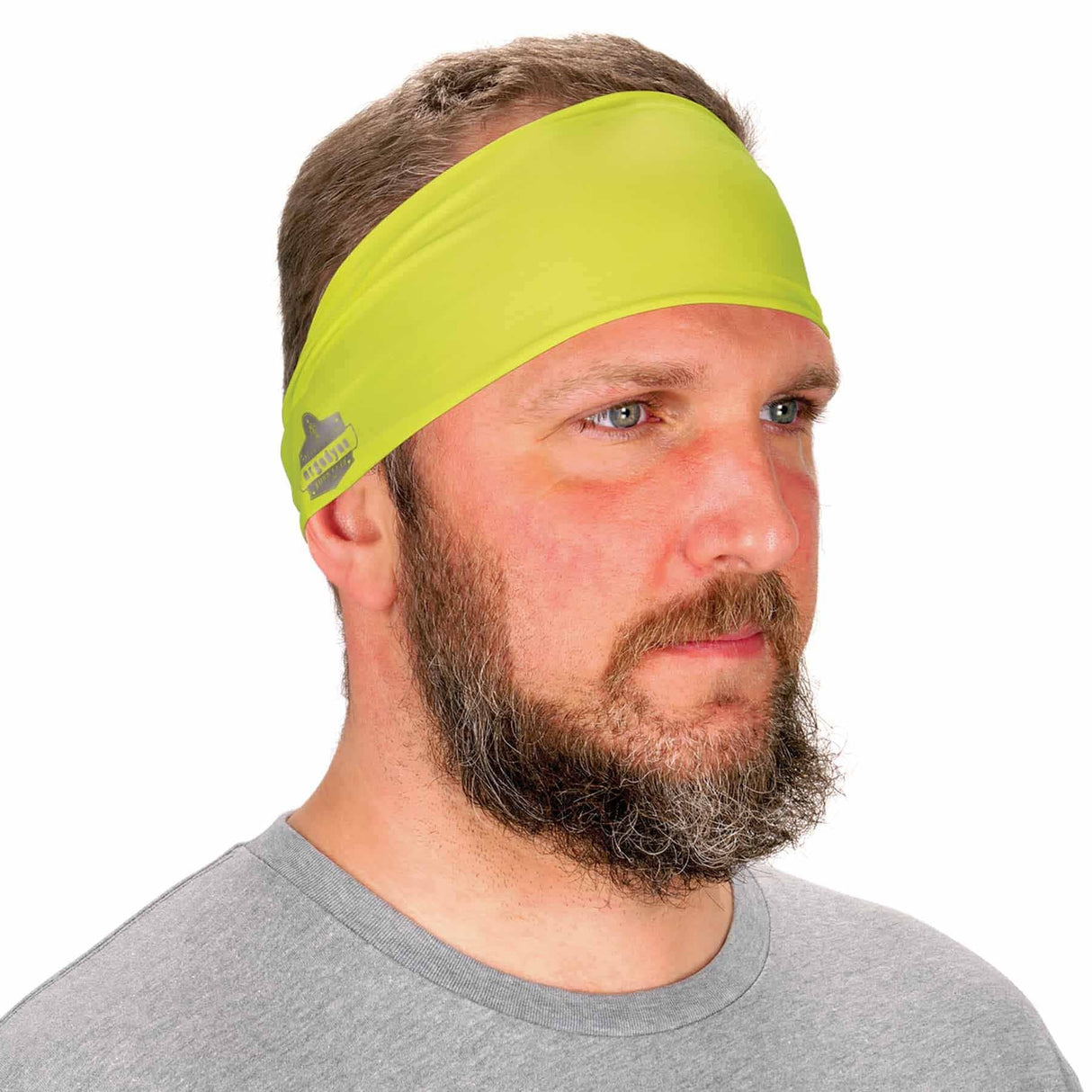 Ergodyne 12703 6634 Lime Cooling Headband - Performance Knit