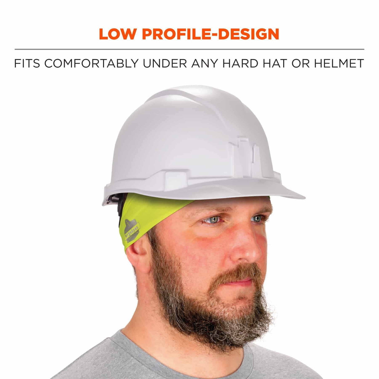Ergodyne 12703 6634 Lime Cooling Headband - Performance Knit - 6
