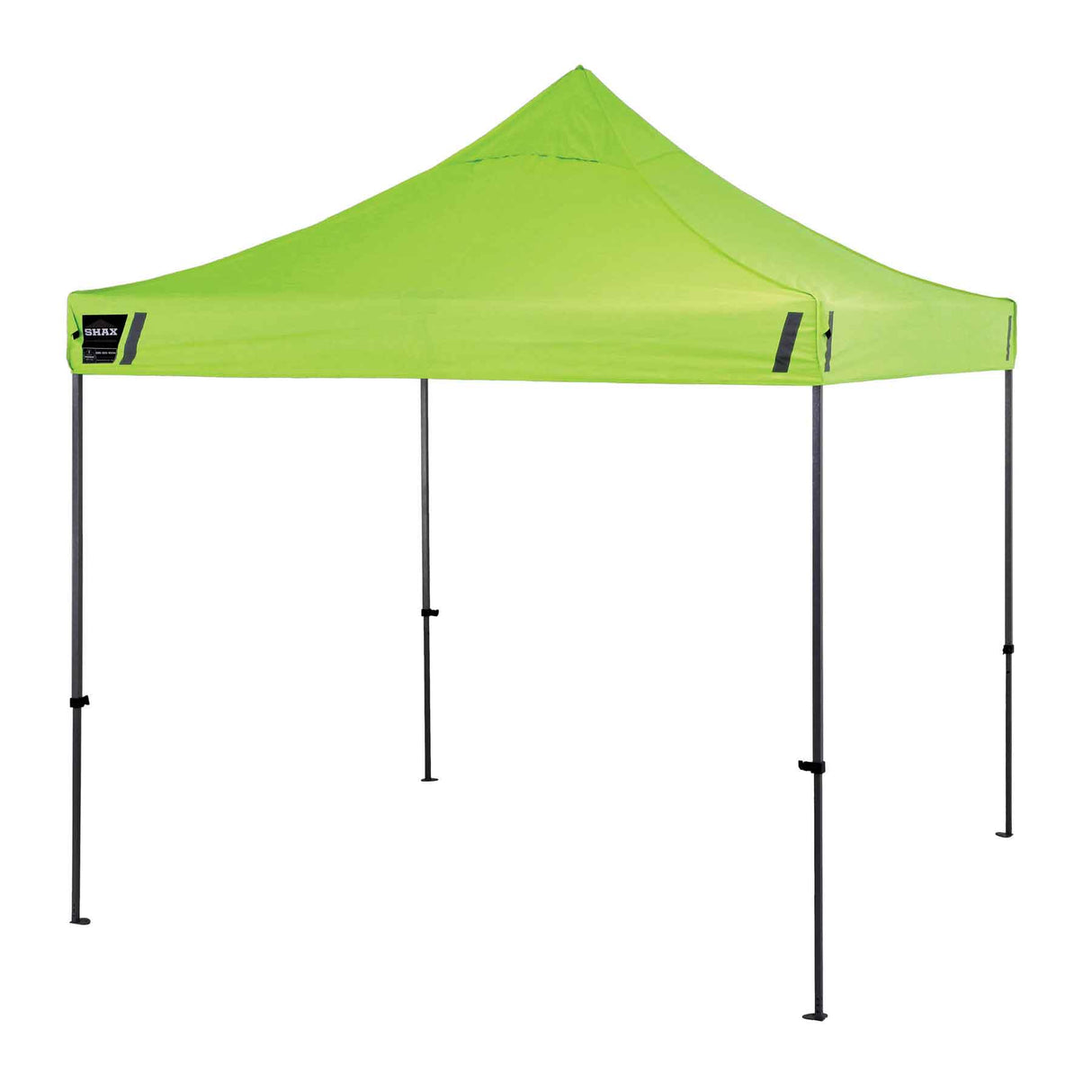 Ergodyne 12900 SHAX 6000 Heavy-Duty Commercial Pop-Up Tent, HV Lime - 9