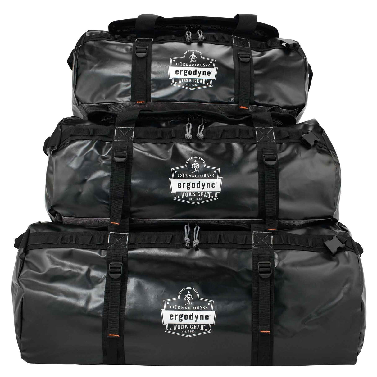 Ergodyne 13030 Arsenal 5030 Water Resistant Duffel Bag, Small, Black - 2