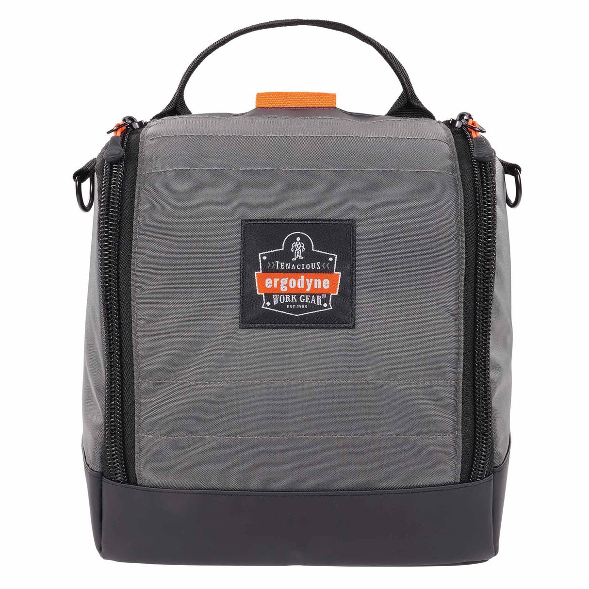 Ergodyne 13185 5185 Gray Respirator Bag w/ Zipper & Magnetic Closure