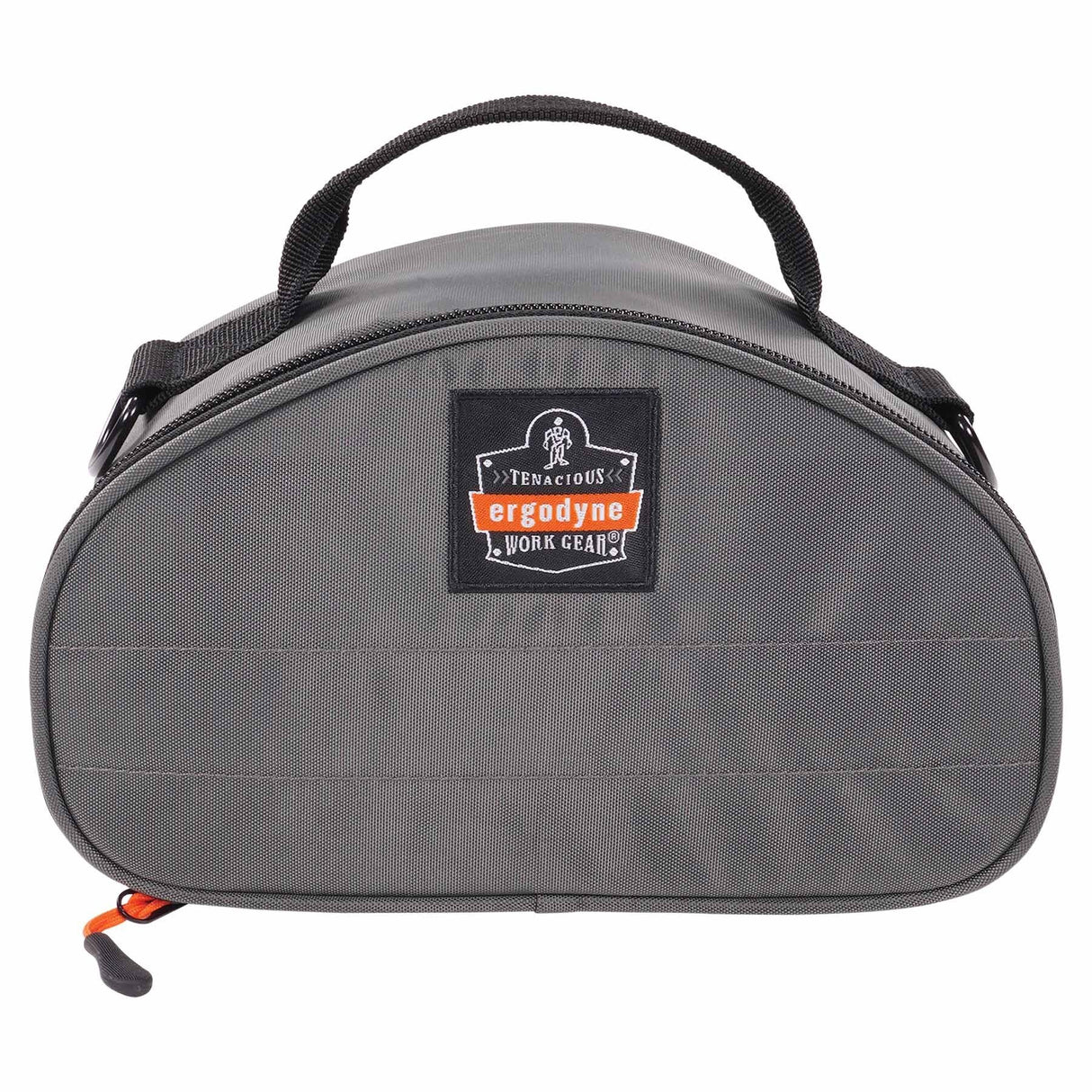 Ergodyne 13187 5187 Gray Clamshell Respirator Bag w/ Zipper Closure