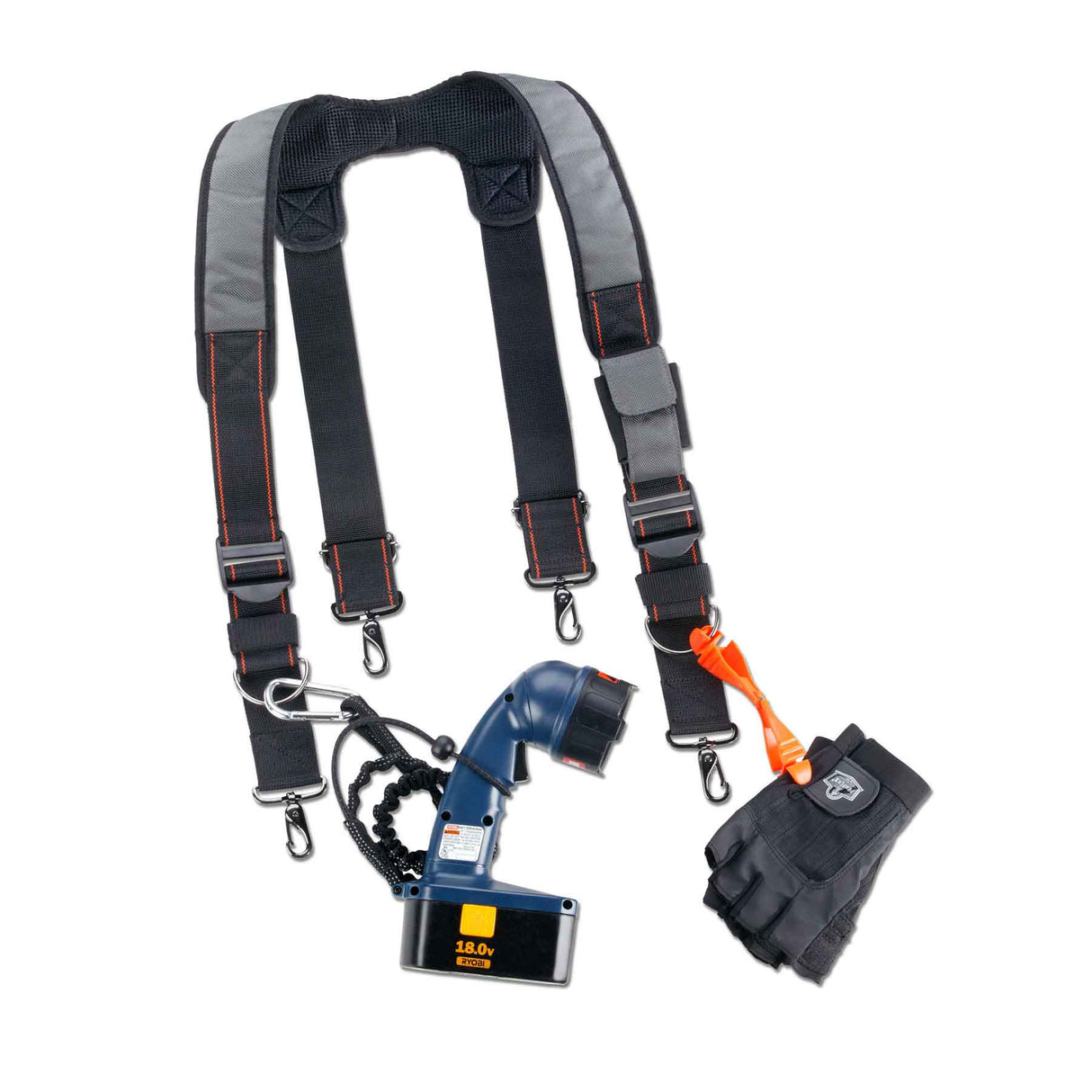 Ergodyne 13665 OAH 5560 Padded Tool Belt Suspenders