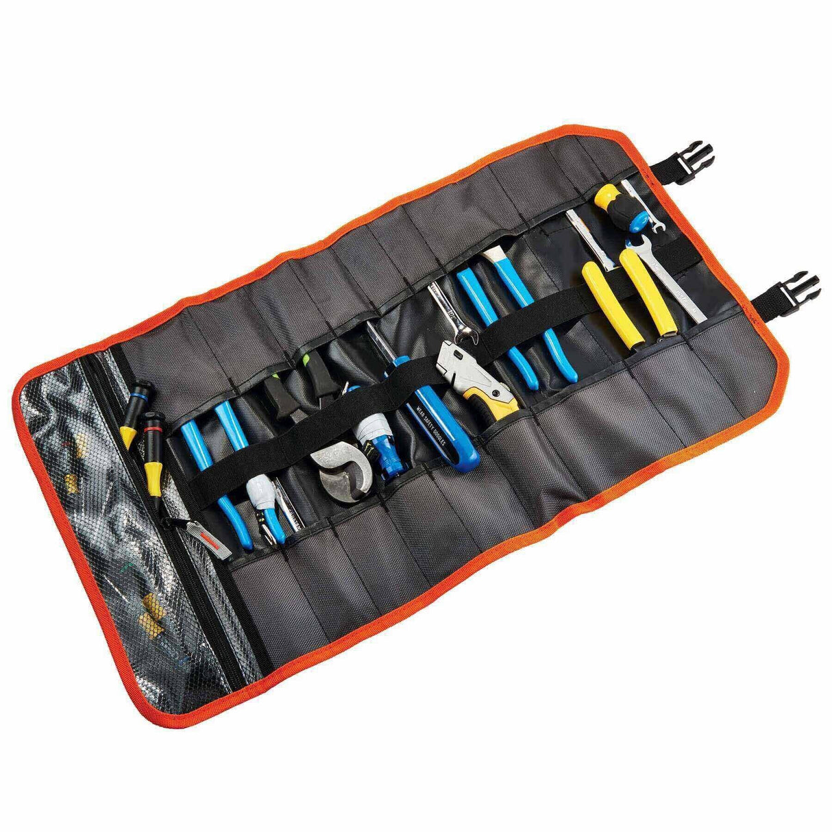 Ergodyne 13771 5871 Black Polyester Tool Roll Up - 3