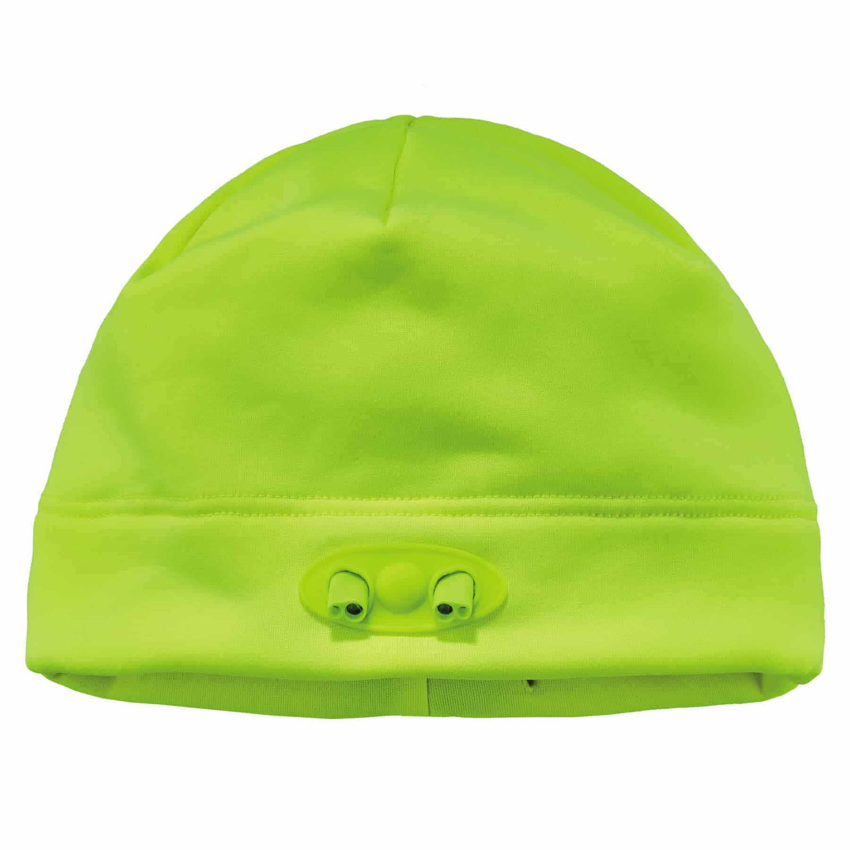Ergodyne 16802 6804 Lime Skull Cap Beanie Hat - LED Lights - 2