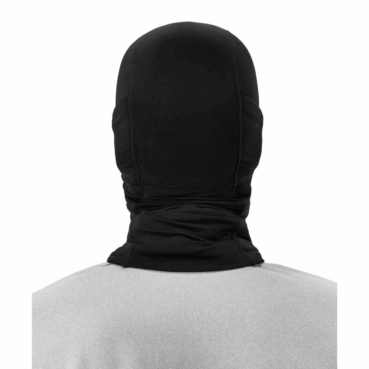 Ergodyne 16844 6844 Black Dual-Layer Balaclava Face Mask - 6