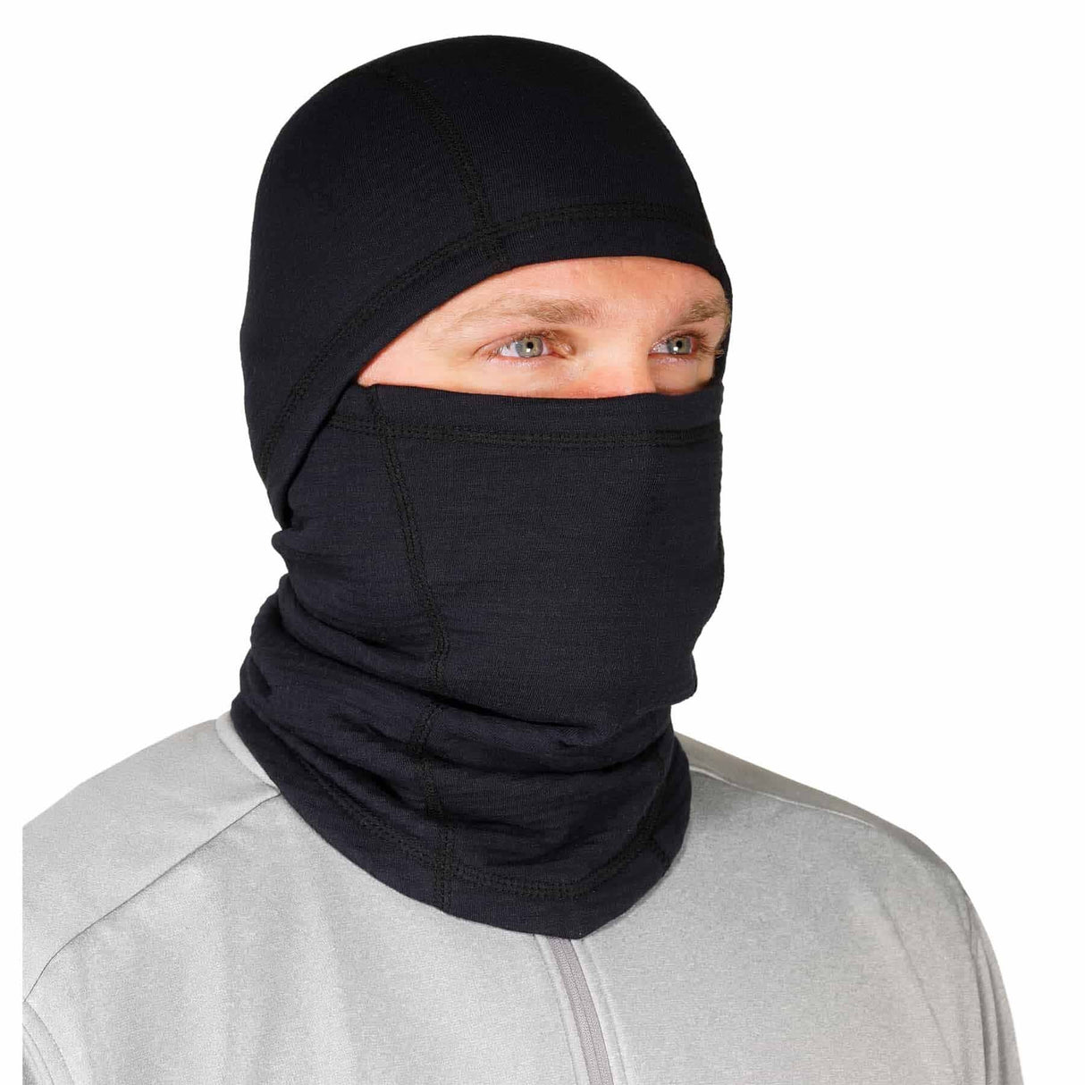 Ergodyne 16847 6847 Black FR Balaclava Face Mask - Dual Compliant