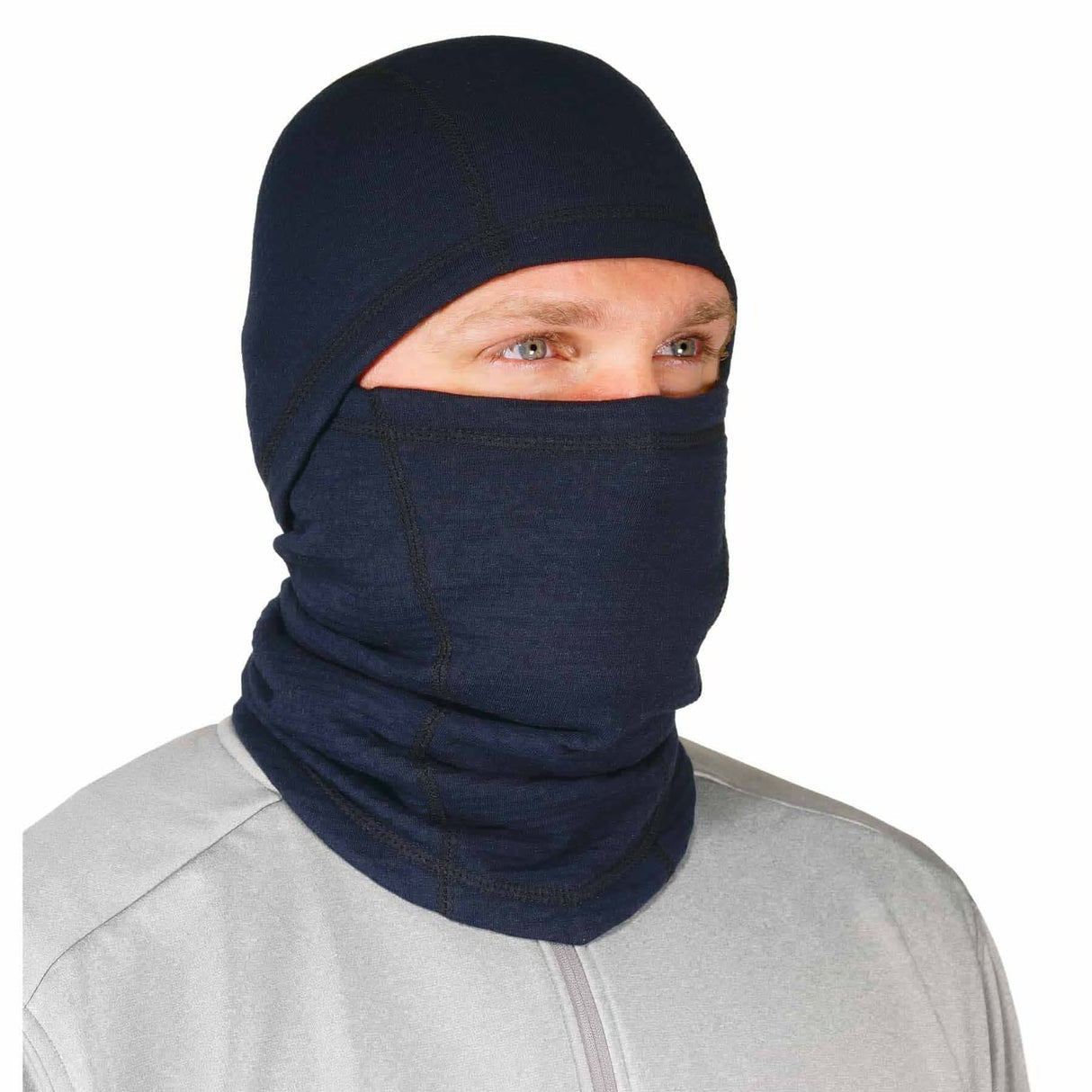 Ergodyne 16848 6847 Navy FR Balaclava Face Mask - Dual Compliant