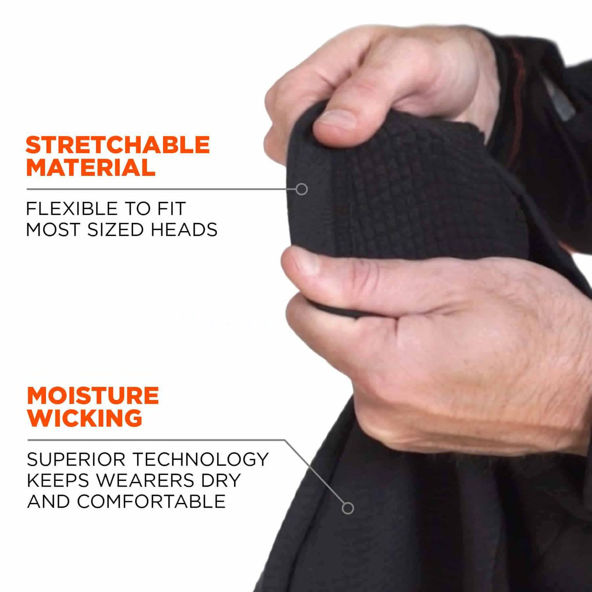 Ergodyne 16848 6847 Navy FR Balaclava Face Mask - Dual Compliant - 4