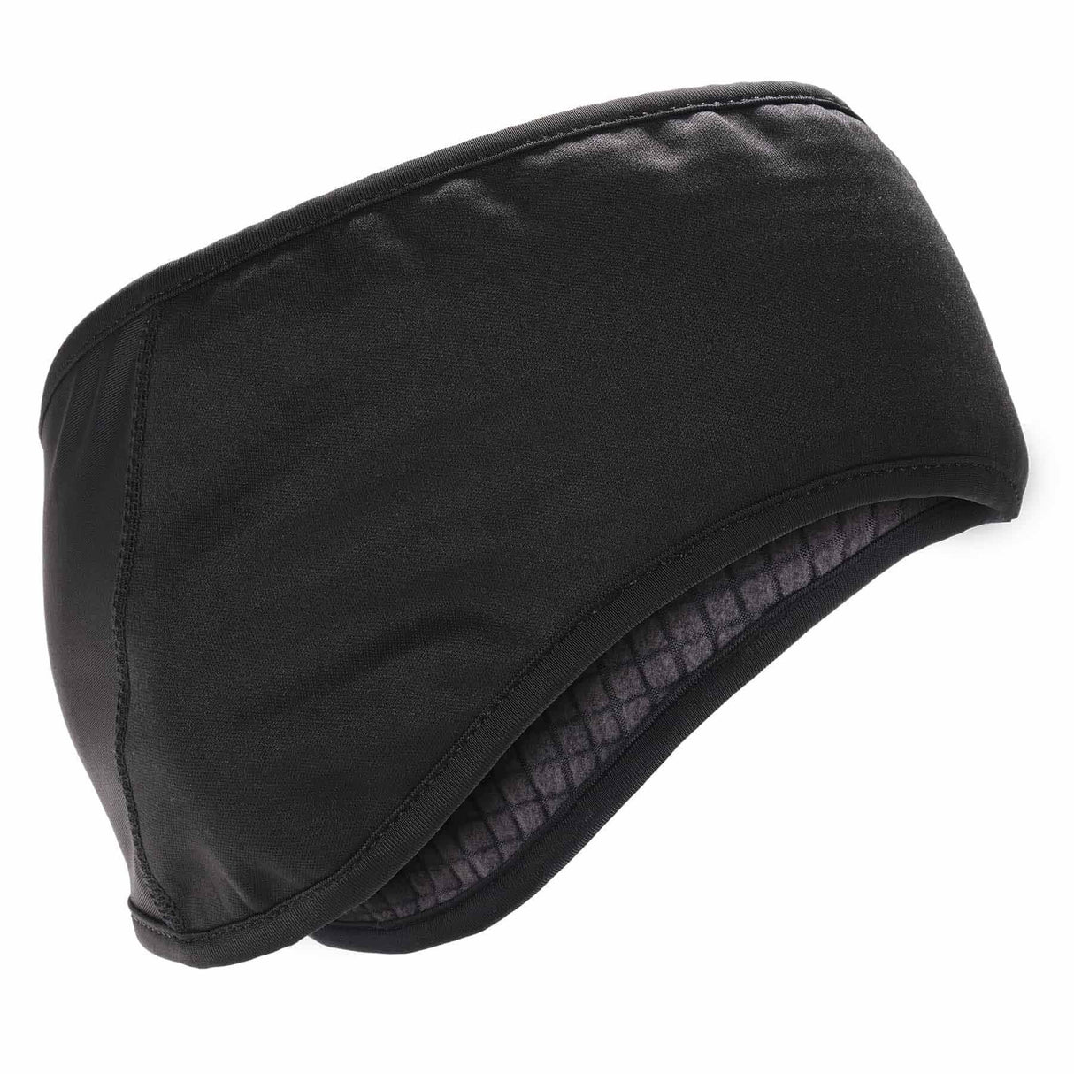 Ergodyne 16887 6887 Black 2-Layer Winter Headband - Fleece + Spandex