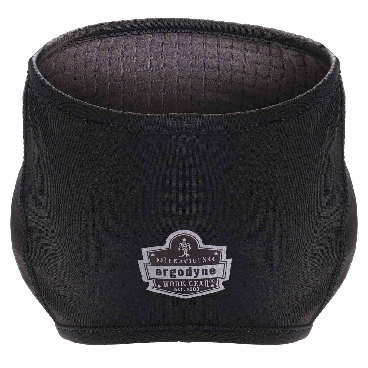 Ergodyne 16887 6887 Black 2-Layer Winter Headband - Fleece + Spandex - 2