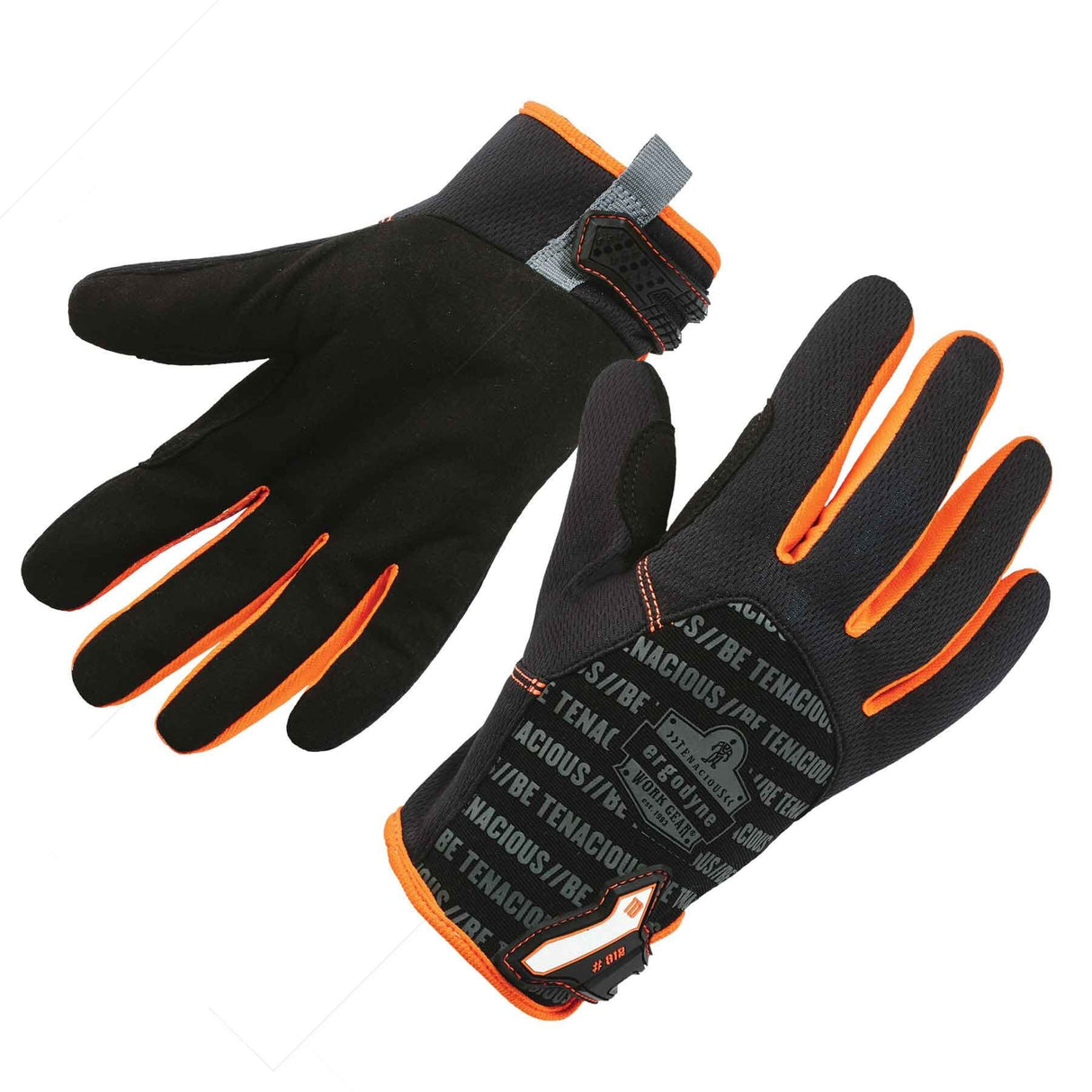 Ergodyne 17174 ProFlex 812 Standard Utility Gloves, Large, Black - 2