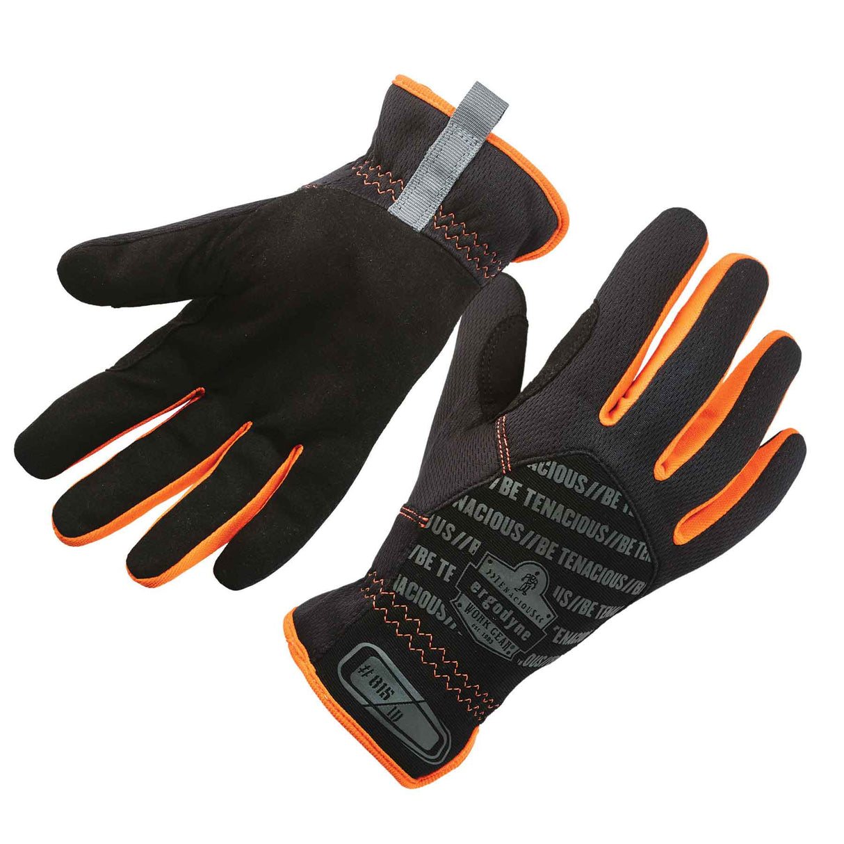 Ergodyne 17205 ProFlex 815 QuickCuff Utility Gloves, XL, Black - 2