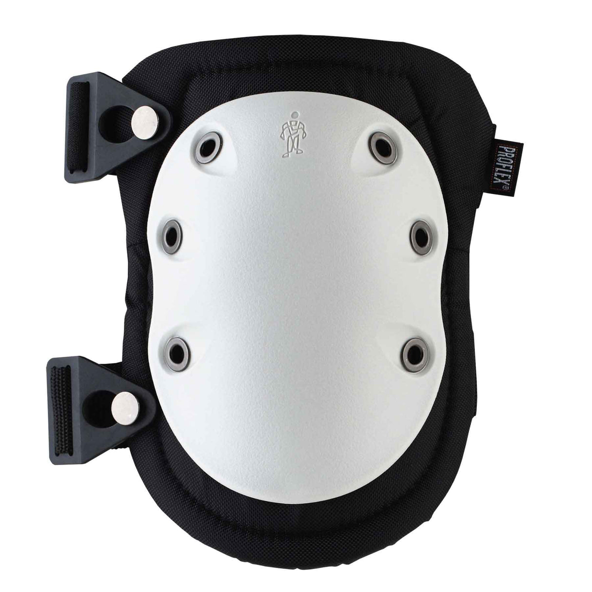 Ergodyne 18315 ProFlex 315 Long Textured Cap Knee Pads, White Cap - 2
