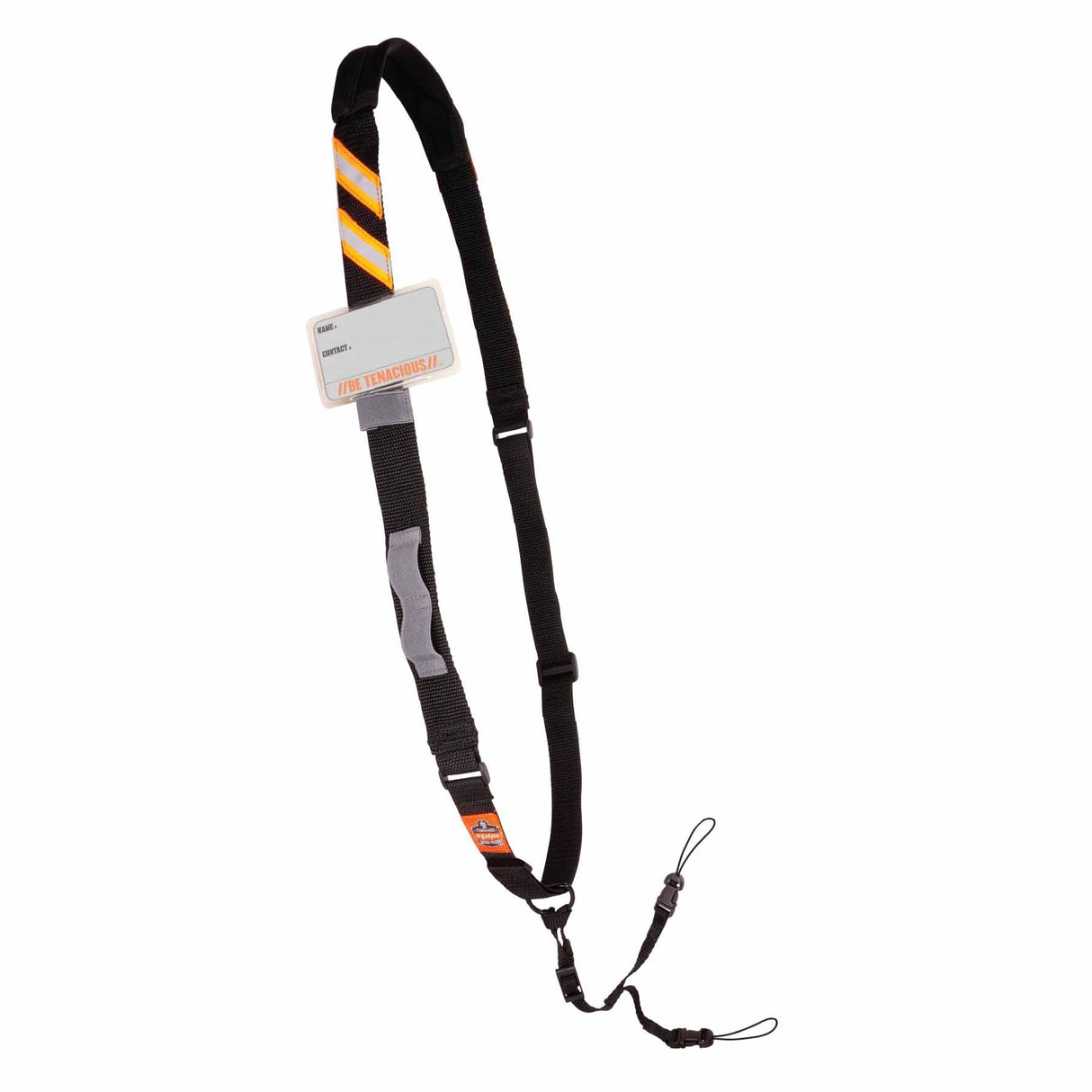 Ergodyne 19177 3137 Black Padded Barcode Scanner Sling Lanyard
