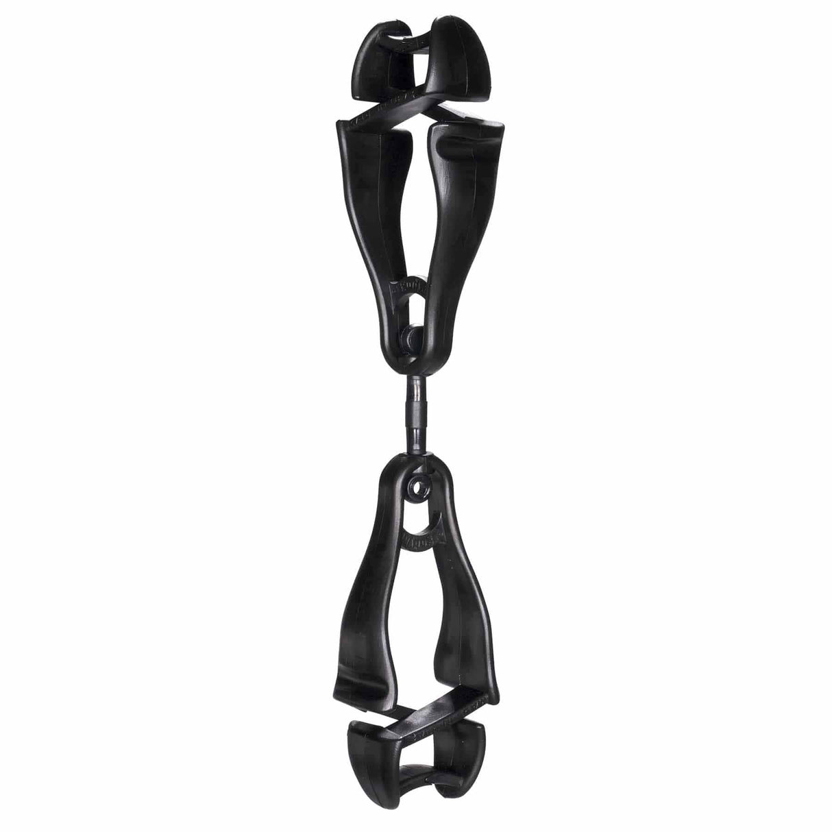 Ergodyne 19412 3420 Black Swivel Glove Clip Holder - Dual Clips