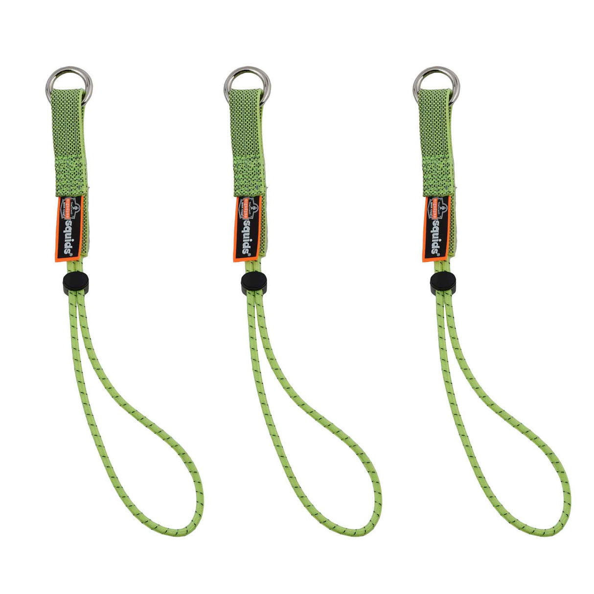 Ergodyne 19767 OAH 3703 Elastic Loop Tool Tails - 15lbs 3-Pack - 9