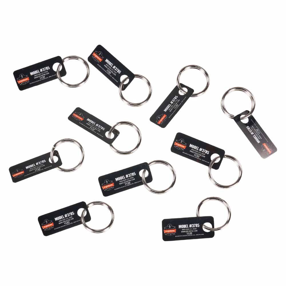 Ergodyne 19785 3785 1 in (2.5 cm) Split Ring Tool Attachment (10-pack)