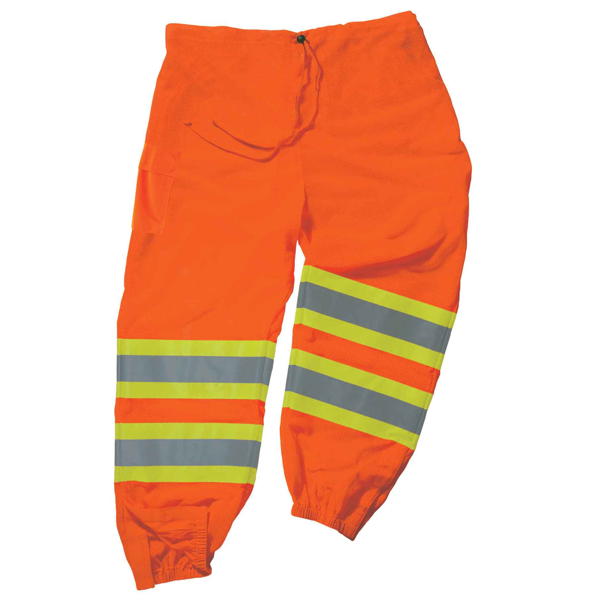 Ergodyne 22869 GloWear 8911 Supplemental Class E Two-Tone Pants, 4XL/5XL, HV Orange