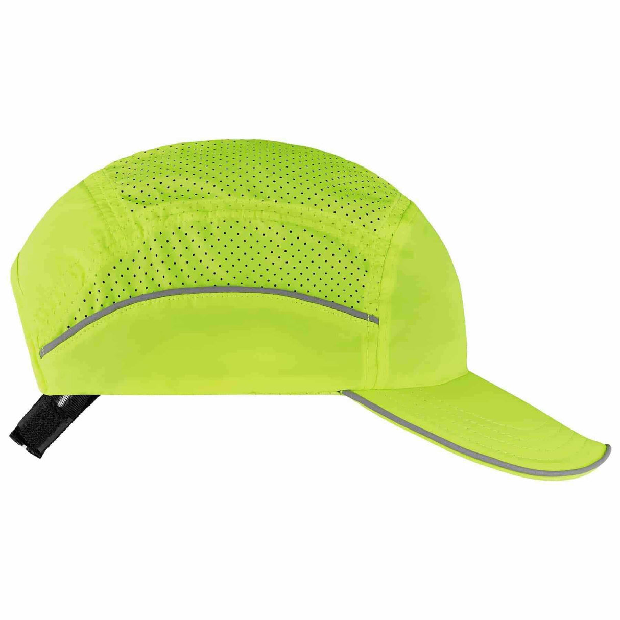 Ergodyne 23352 8955 Long Brim Lime Lightweight Bump Cap Hat - 2